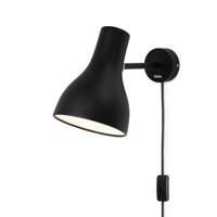 Anglepoise 75 típusú fali lámpa dugóval fekete