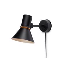 Anglepoise 80 W1 típusú fali lámpa, dugós, fekete