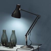 Anglepoise Type 75 asztali lámpa bársonyfekete