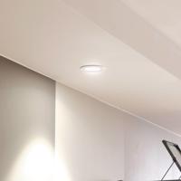 Arcchio LED-es Aryx downlight, fehér, 4,000K