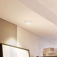 Arcchio LED-es Zarik downlight, fehér, 2700K