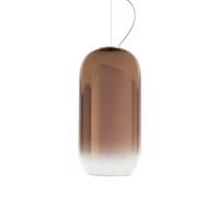 Artemide Gople Mini függő lámpa, bronz/fekete