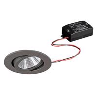 BRUMBERG LED beép. spot 38° kerek titán 2 700K