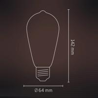 Calex Smart Rustic E27 ST64 LED 4,9W filament RGBW