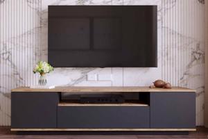 Design TV asztal Belisario 180 cm antracit