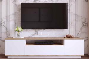 Design TV asztal Belisario 180 cm fehér