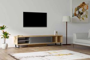 Design TV asztal Xiomara 160 cm antracit