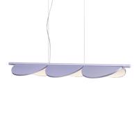 FLOS Almendra Linear LED függőlámpa 3-izzós, lila