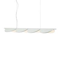 FLOS Almendra Linear LED függőlámpa 4 égő fehér