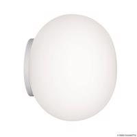 FLOS Mini Glo-Ball Mirror fali lámpa, fehér