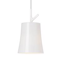 Foscarini Birdie piccola függő lámpa, fehér