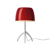 Foscarini Lumiere grande alu/piros szabályozható