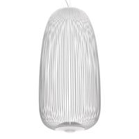 Foscarini Spokes 1 LED függő lámpa szab. fehér