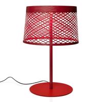 Foscarini Twiggy Grid XL LED asztali lámpa, kárminpiros színben