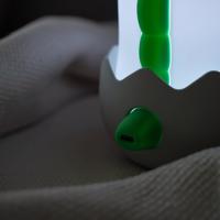 LED akkus éjjeli világítás Diggy Dino, USB, RGBW