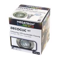 LED beép. spot Decoclic Set GU10 4,5 W, vas