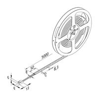 LED-csík Basic-Tape S, IP54, 2,700K, hossza 500cm