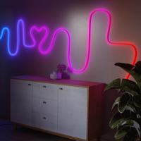 LED csík Neon, WLAN, külső IP44 RGB zene mód 5m