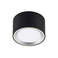 LED downlight Fallon 3-step dim, fekete/acél