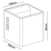 LED fali világítás Cube akku, mágneses, fehér