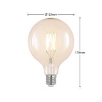 LED filament E27 6 W 2700 K G125 gömb átlátszó 2