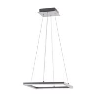 LED függő lámpa Bard 42x42 cm, antracit