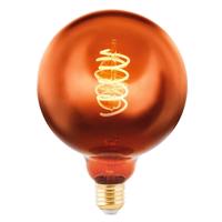 LED gömb E27 G125 4 W 2000 K filament réz