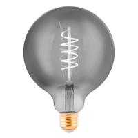 LED gömb lámpa E27 G125 4 W filament fekete-átl