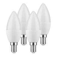 LED gyertya lámpa E14 5,5W 2700K 3+1db 470lm matt