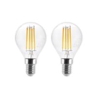 LED izzó E14 P45 4W 2700K átlátszó 3 stepdim 2 klt