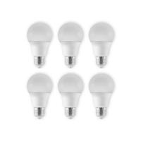 LED izzó E27 A60 4,9 W 3000 K opál 6-os készlet