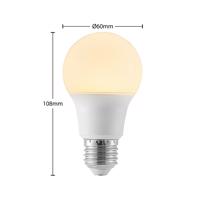 LED izzó E27 A60 8 W 3000 K opál, 3-as készlet