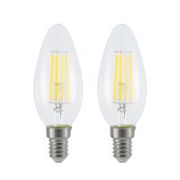 LED izzó filament E14 4 W 827 3-step-dimmer 2 klt