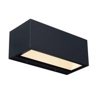 LED külső fali lámpa Gemini 22 cm 3 000 K fekete