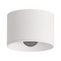 LED kültéri mennyezeti spotlámpa S132, Ø 8 cm, homok fehér