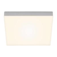 LED lámpa Flame, 3000K, 28,7x28,7cm, ezüst