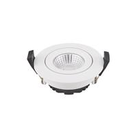 LED mennyezetbe süllyesztett spot Diled, Ø 8,5 cm, 6 W, 3000 K, fehér