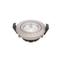 LED mennyezetbe süllyesztett spot Diled, Ø 8,5cm, 6 W, Dim-To-Warm, acél