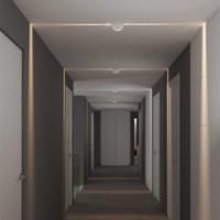 LED mennyezeti süllyesztett lámpa Spectra Recessed, IP54