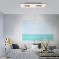 LED mennyezeti ventilátor Flat-Air, CCT, fehér, 120x40cm