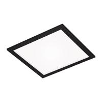 LED panel Simple, fekete, ultralapos, 30 x 30 cm