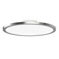 LIGHTME LED mennyezeti lámpa Aqua Ø30.2cm ezüst levél