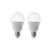 Lindby LED izzó, 2 darabos készlet, E27, 8,5 W, matt, 3000 K