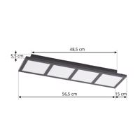 Lindby Raymie LED lámpa 56,6 cm hosszú RGBW