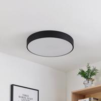 Lindby Simera LED mennyezeti lámpa 50cm, fekete