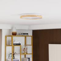 Lindby Smart LED mennyezeti lámpa Mirren fa Ø39,5cm CCT Tuya