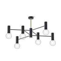 Modo Luce Chandelier menny. 13 égős 107cm fek.