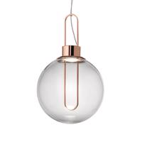 Modo Luce Orb LED függő lámpa, réz, Ø 25 cm