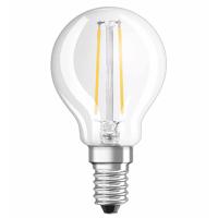 OSRAM LED lámpa E14 csepp 2,5W 827 utólag.