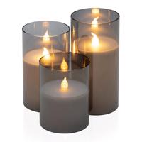 Pauleen Classy Smokey Candle LED gyertya 3 db